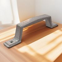 Ручка-скоба оконная РС-80-С антик белое золото (50) Ручка-скоба оконная РС-80-С антик белое золото (50)