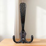 Крючок мебельный большой антик серебро, (30), КМ-1 Крючок мебельный большой антик серебро, (30), КМ-1