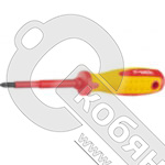 Отвертка PH2x100 мм, до 1000В, CrMo, Insulated, двухкомп.. рукоятка, MATRIX PROFESSIONAL, 12928 (М) фото 2 Отвертка PH2x100 мм, до 1000В, CrMo, Insulated, двухкомп.. рукоятка, MATRIX PROFESSIONAL, 12928 (М) фото 2