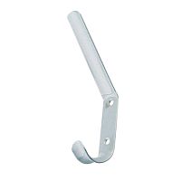 Крючок-вешалка двойной, белый /100/ Крючок-вешалка двойной, белый /100/