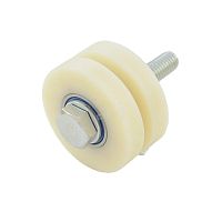 Ролик капролон d=50 мм под угол, К2506 Ролик капролон d=50 мм под угол, К2506