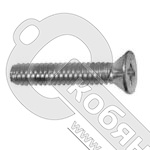 Винт нержавеющий М6х30 DIN965 А2 потай, отвертка-крест /20/ фото 2 Винт нержавеющий М6х30 DIN965 А2 потай, отвертка-крест /20/ фото 2
