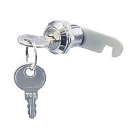 Замок почтовый (0802) d=20 мм поворот 90°, ригель прямой 45 мм, в откр. полож. не вынимается, 0053 Замок почтовый (0802) d=20 мм поворот 90°, ригель прямой 45 мм, в откр. полож. не вынимается, 0053