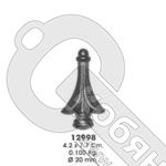 Пика кованая 42х77х20 мм 12998 фото 2 Пика кованая 42х77х20 мм 12998 фото 2