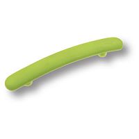 Ручка скоба детская 128 мм салатовый BRASS, 02.0478.128.069 Ручка скоба детская 128 мм салатовый BRASS, 02.0478.128.069