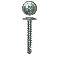 Саморез полусфера с прессшайбой, сверло, цинк 4,2х57 (1кг) Саморез полусфера с прессшайбой, сверло, цинк 4,2х57 (1кг)