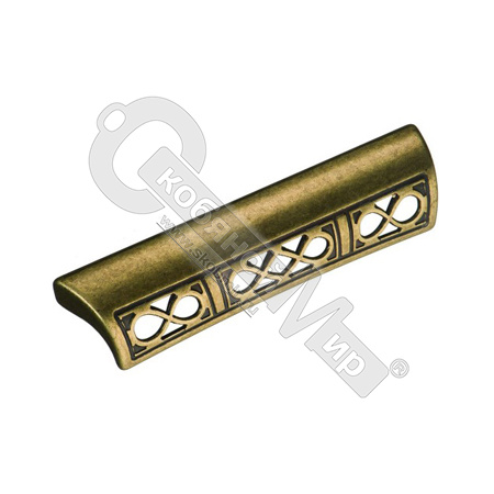 Ручка-скоба 96 мм BRASS современная классика, античная бронза, 15.176.96.12*** Ручка-скоба 96 мм BRASS современная классика, античная бронза, 15.176.96.12***