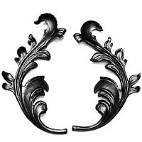 Лист кованый пара 270х160х6 мм 1371 Лист кованый пара 270х160х6 мм 1371