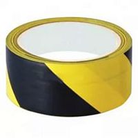 Лента сигнальная для ограждений 50 мм х 200 м, черно-желтая, неклейкая, MИЛЕН /6/ Лента сигнальная для ограждений 50 мм х 200 м, черно-желтая, неклейкая, MИЛЕН /6/