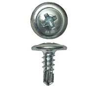 Саморез полусфера с прессшайбой, сверло, цинк 4,2х13 (1кг) Саморез полусфера с прессшайбой, сверло, цинк 4,2х13 (1кг)