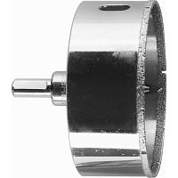 Коронка алмазная по кафелю и стеклу, d=83 мм, Р60, в сборе с центр. сверлом и имбус., 29850-83*** Коронка алмазная по кафелю и стеклу, d=83 мм, Р60, в сборе с центр. сверлом и имбус., 29850-83***