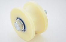 Ролик капролон d=70 мм под трубу d=40 мм, К2713 Ролик капролон d=70 мм под трубу d=40 мм, К2713