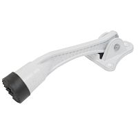 Фиксатор дверной АЛЛЮР КН-130 РУ (козья ножка) Белый (RAL9016) 15 491 Фиксатор дверной АЛЛЮР КН-130 РУ (козья ножка) Белый (RAL9016) 15 491