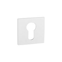 Накладки под евроцилиндр VERGE CL-C M.WHITE матовый белый Накладки под евроцилиндр VERGE CL-C M.WHITE матовый белый