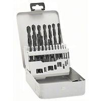 Набор сверл HSS-G, D=1-10 мм (19 шт.), BOSCH, 2607018361 Набор сверл HSS-G, D=1-10 мм (19 шт.), BOSCH, 2607018361