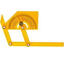 Угломер-квадрант 90-155 мм, 0-180 градусов, ABS пластик, 700501 / 19301 Угломер-квадрант 90-155 мм, 0-180 градусов, ABS пластик, 700501 / 19301