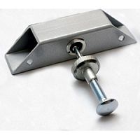 Замок электромеханический Шериф-1 лайт НО накладной угловой серебристый усилие удер.400кг. Замок электромеханический Шериф-1 лайт НО накладной угловой серебристый усилие удер.400кг.