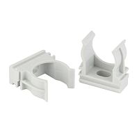 Клипса-крепеж для трубы d=16 мм (cерый), ЭРА, CLIP-16 /100/ Клипса-крепеж для трубы d=16 мм (cерый), ЭРА, CLIP-16 /100/