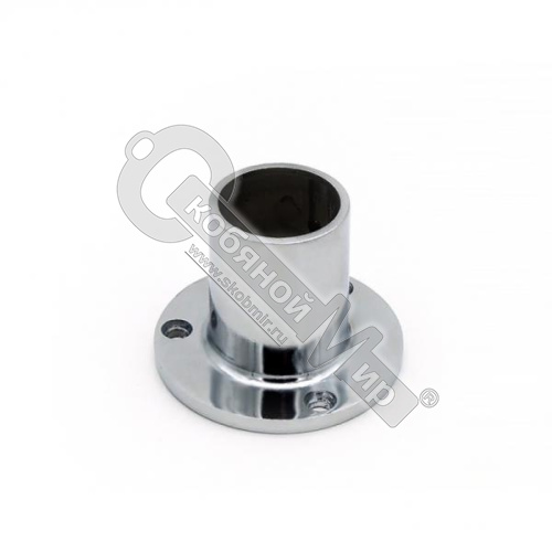 Фланец для трубы d=25 мм R11H высокий, хром  /200/