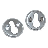 Накладка дверная цилиндровая SС мат.хром К Накладка дверная цилиндровая SС мат.хром К