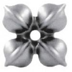 Цветок штампованный 50х50х1 мм Китай*** Цветок штампованный 50х50х1 мм Китай***