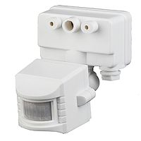 Датчик движения прожекторный 1200 Вт, IP-44, 12 MD02, ЭРА 02 Датчик движения прожекторный 1200 Вт, IP-44, 12 MD02, ЭРА 02