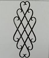 Узор "Сеточка-2" 680х320 мм квадрат 10х10 мм*** Узор "Сеточка-2" 680х320 мм квадрат 10х10 мм***