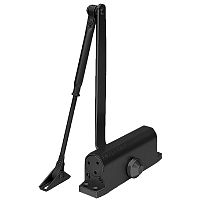 Доводчик NOTEDO DC-080 EN3-5 (120кг), легкий характер, с рычажной тягой, черный Доводчик NOTEDO DC-080 EN3-5 (120кг), легкий характер, с рычажной тягой, черный