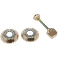 Фиксатор Латунина LA WC-РВ (поворотная ручка) полир.латунь Фиксатор Латунина LA WC-РВ (поворотная ручка) полир.латунь