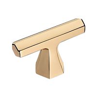 4108001MP11 Ручка кнопка современная классика, глянцевое золото BRASS 4108001MP11 Ручка кнопка современная классика, глянцевое золото BRASS