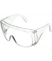 Очки защитные прозрачные, открытого типа, ударопрочный поликарбонат, Сибртех, 89155 Очки защитные прозрачные, открытого типа, ударопрочный поликарбонат, Сибртех, 89155