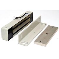 Электромагнитный замок ML-295 К с уголком цвет серый Электромагнитный замок ML-295 К с уголком цвет серый