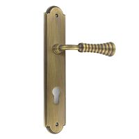 Ручка на планке ММ 1200.04 ZEDRA (высота планки 265 мм) межкомнатная бронза сат. Ручка на планке ММ 1200.04 ZEDRA (высота планки 265 мм) межкомнатная бронза сат.