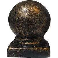 Заглушка с шаром штампованная квадратная 40х40х1 мм d 40 мм 18480-40/2140Т*** Заглушка с шаром штампованная квадратная 40х40х1 мм d 40 мм 18480-40/2140Т***