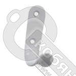 Крючок-вешалка одинарный, белый /200/ фото 2 Крючок-вешалка одинарный, белый /200/ фото 2