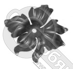 Цветок штампованный 145х130х2 мм 1301.01/19-1080 фото 2 Цветок штампованный 145х130х2 мм 1301.01/19-1080 фото 2