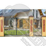 Калитка Соната 1.05*2.35 фото 2 Калитка Соната 1.05*2.35 фото 2