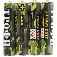 Батарейка Трофи мизинчиковая (АА) R03-4S, солиевая (1 шт.), Б0012907 Батарейка Трофи мизинчиковая (АА) R03-4S, солиевая (1 шт.), Б0012907