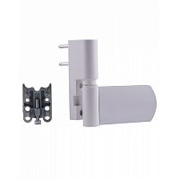 Петля для ПВХ дверей PS/WD27 140кг белая RAL 9016 3 петли на дверь 40027  Петля для ПВХ дверей PS/WD27 140кг белая RAL 9016 3 петли на дверь 40027