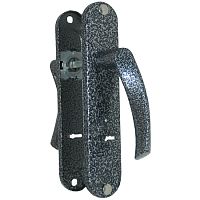 Ручка на планке РДП-2-023-Ш-85С антик серебро,сувальд.(шторка)/15/