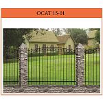 Секция забора ОСАТ 15-01; 15-00-03 (От 1 до 1,6 м) (цена за м2) Секция забора ОСАТ 15-01; 15-00-03 (От 1 до 1,6 м) (цена за м2)