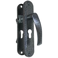 Ручка на планке РДП 2-023- 55Ц-АС-антик серебро,цилиндр /15/