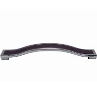 SL TX-224-03-28 Ручка мебельная металлическая 224 мм., фиолетовый на хроме SL TX-224-03-28 Ручка мебельная металлическая 224 мм., фиолетовый на хроме