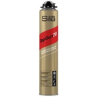 Пена монтажная профессиональная под пистолет, Sila Pro TopGun 70 летняя, 875 мл/1кг, A1453Z Пена монтажная профессиональная под пистолет, Sila Pro TopGun 70 летняя, 875 мл/1кг, A1453Z