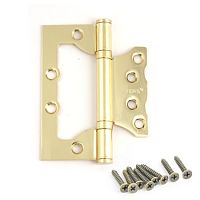 Петля накладная Аvers 100*75*2,5 -B2-GM мат.золото Петля накладная Аvers 100*75*2,5 -B2-GM мат.золото