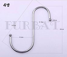 Крючок-вешалка S-образный для трубы 25 мм, SG-CP Крючок-вешалка S-образный для трубы 25 мм, SG-CP