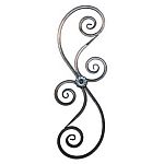 Балясина БП-53 285х860 мм труба 15 СП Балясина БП-53 285х860 мм труба 15 СП