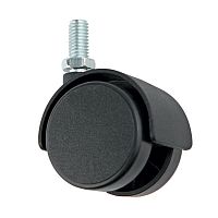 Опора колесная d=50 мм на резьбе М10 без стопора, 109406 / 125-314 Опора колесная d=50 мм на резьбе М10 без стопора, 109406 / 125-314