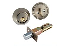 Замок-задвижка D1-AB ключ/фиксатор бронза 122880 /24/ Замок-задвижка D1-AB ключ/фиксатор бронза 122880 /24/