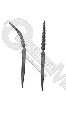 Лист кованый 220х12 мм Перчик изогнутый Лист кованый 220х12 мм Перчик изогнутый